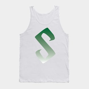 S with a Gradient Tank Top